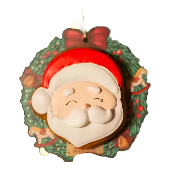 Biscoito Decorado Papai Noel - 45g - Biscoitê Foto 1