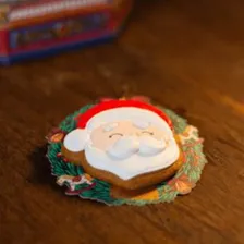 Biscoito Decorado Papai Noel - 45g - Biscoitê Foto mini 4