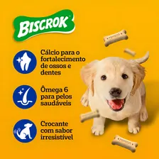 Biscoito Pedigree Biscrok Para Cães Filhotes 300g Pouch Foto mini 4
