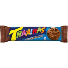 Biscoito Recheado Sabor Chocolate 126g Trakinas Foto  mini 1