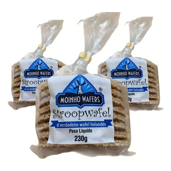 Biscoito Stroopwafels Daelmans 230g Foto 1