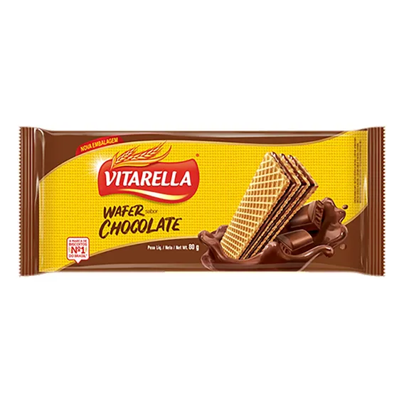 Biscoito Vitarella Biscoito Cream Cracker Amanteigado Tradicional Vitarella Pacote 350g 80 g Foto 1