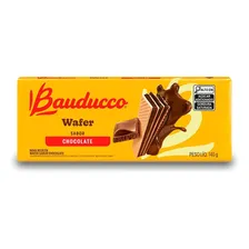 Biscoito Wafer Bauducco Chocolate 140g Foto mini 1