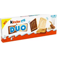 Biscoitos Kinder Duo Chocolate Branco E Ao Leite 150g Foto mini 1