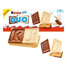 Biscoitos Kinder Duo Chocolate Branco E Ao Leite 150g Foto mini 4