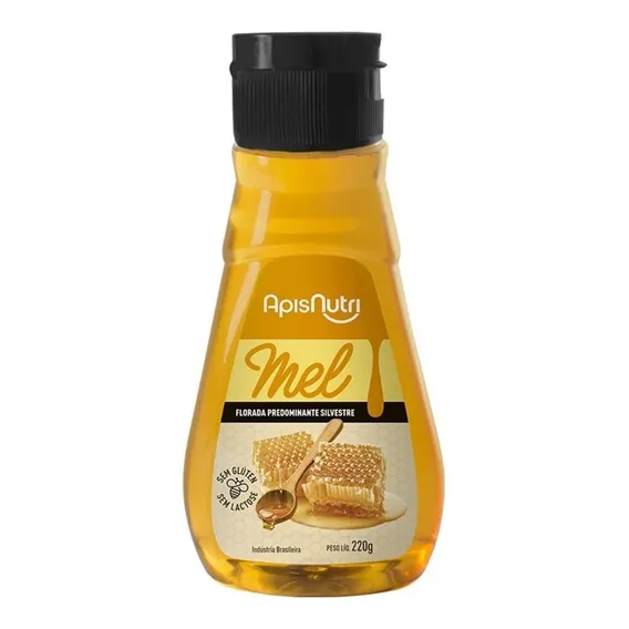 Bisnaga De Mel S/lactose E S/ Glútem- 220g - Apisnutri-1 Un Foto 1