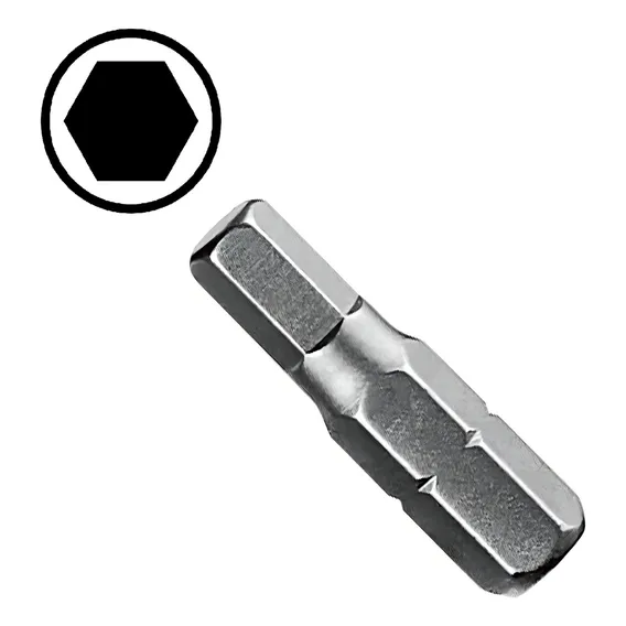 Bit Allen 9/64''x25mm Encaixe 1/4'' Vermont American - 15334 Foto 1