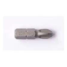 Bits Ponteira Philips Ph3-25mm Encaixe¼ Aço S2 10pçs Top Foto mini 4