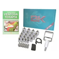 B&K 20 Copos c/ livro kit ventosaterapia Foto  mini 1