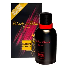 Black Is Black Paris Elysees Edt - Perfume Masculino 100ml Foto mini 2