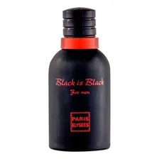 Black Is Black Paris Elysees Edt - Perfume Masculino 100ml Foto mini 4