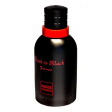 Black Is Black Paris Elysees Edt - Perfume Masculino 100ml Foto mini 3
