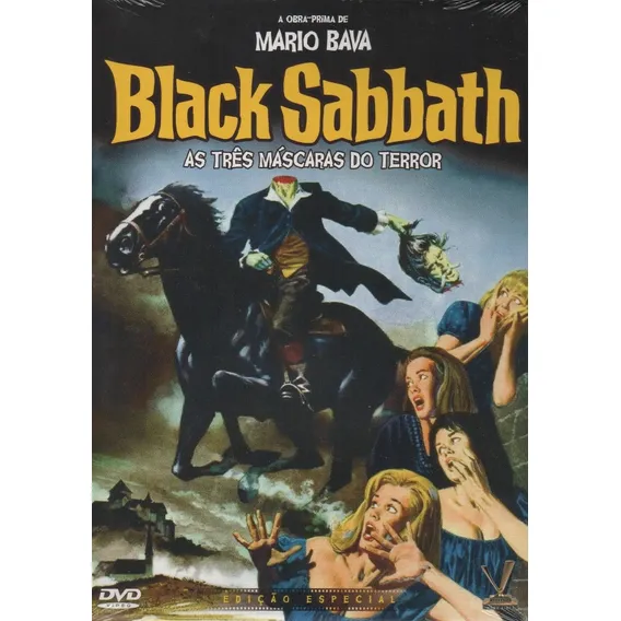 Black Sabbath - As Três Máscaras Do Terror - Box Com 2 Dvds Foto 1