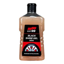 Black Shine Gel - Revitalizador De Pneus Soft99 - 500ml Foto mini 1