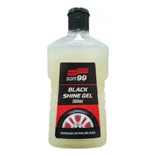 Black Shine Gel - Revitalizador De Pneus Soft99 - 500ml Foto mini 2