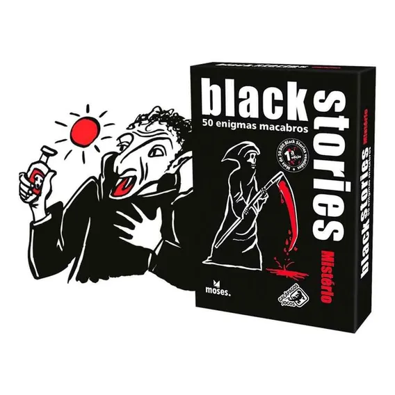Black Stories: Mistério - Jogo De Enigmas Foto 1