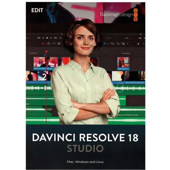Blackmagic Design - License Code - Davinci Resolve Studio 18 Foto 1