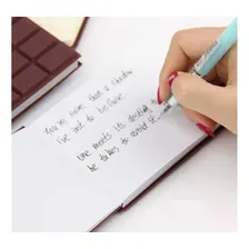 Bloco Anotações Chocolate Caneta Escolar Criança Divertida Foto mini 3