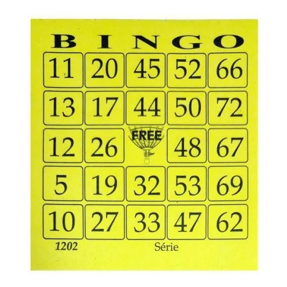Bloco Bingo 100 Folhas Free Amarelo Foto 1