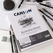 Bloco Canson Illustration Bristol A4 250g/m2 20 Folhas Foto mini 3