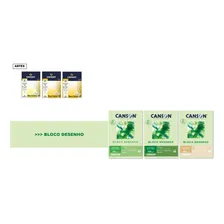 Bloco Canson Papel Desenho Branco 180g A4 20 Folhas Foto mini 2