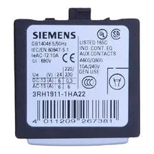 Bloco Contato Auxiliar 2na+2nf - Siemens 3rh1911-1ha22 Foto mini  3