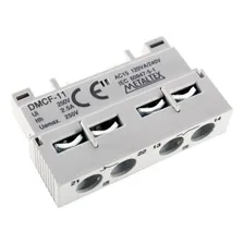 Bloco Contato Auxiliar Dm3cf-11 Frontal 1na+1nf - Metaltex Foto  mini 1