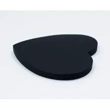 Bloco De Anotações 70x70mm Coração Preto 50 Folhas Foto mini 3