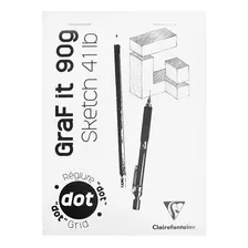 Bloco De Desenho Graf It Dot A5 80 Folhas Foto  mini 1