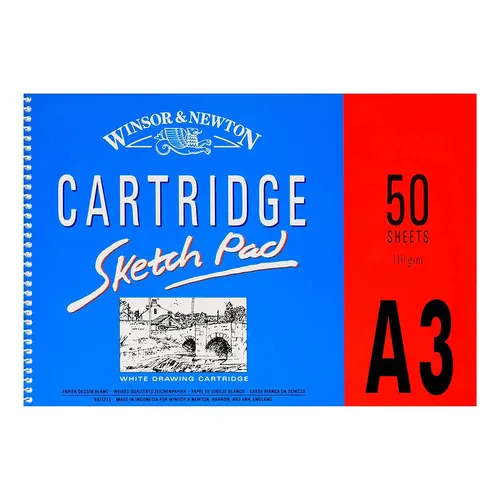 Bloco De Desenho Sketch Pad Catridge A3 Winsor & Newton Foto 1