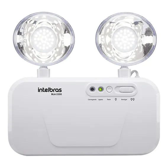 Bloco De Iluminação Autônomo Intelbras Bla 2200 Cor Branco Foto 1