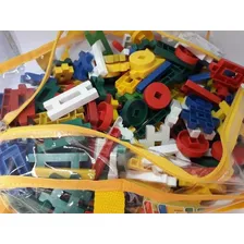 Bloco De Montar Ligue Mania 400 Peças Encaixe E Montagem Foto mini 3