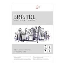 Bloco Hahnemuhle Bristol A3 250g/m2 20 Folhas Foto  mini 1