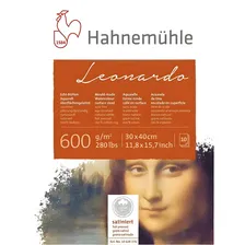 Bloco Hahnemühle Leonardo 600gr 30x40cm Textura Satinada Foto mini 1