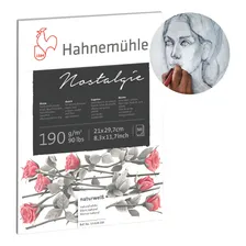 Bloco Hahnemühle Nostalgie 190g A4 50 Folhas Foto mini  3