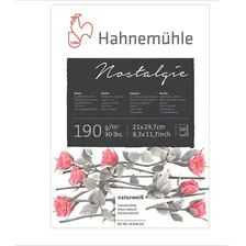 Bloco Hahnemühle Nostalgie 190g A4 50 Folhas Foto mini  2