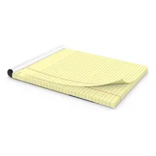 Bloco Papel A4 Amarelo Legal Pad 50 Folhas Kit 3 Unidades Foto mini  3
