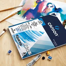 Bloco Papel Canson Aquarela A2 300g 12 Folhas Foto mini 3