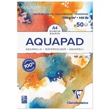 Bloco Papel Para Aquarela Aquapad A4 300g Clairefontaine Foto  mini 1