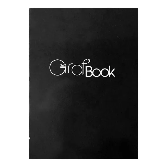 Bloco Para Sketch Grafbook 360° 100g/m² A6 Clairefontaine Foto 1