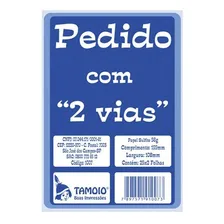 Bloco Pedido 1/36 Tamoio 2 Vias 25x2 Folhas 1007 Com 20 Foto mini 2