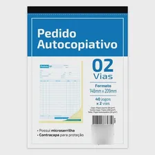 Bloco Pedido Autocopiativo 2 Vias 148x209mm Foto mini  3