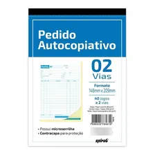 Bloco Pedido Autocopiativo 2 Vias 148x209mm Foto  mini 1