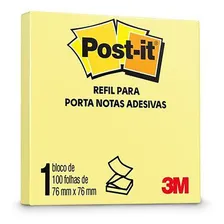 Bloco Post-it 654 76x76 3M654 Amarelo 3m Cor Amarelo Foto mini 1