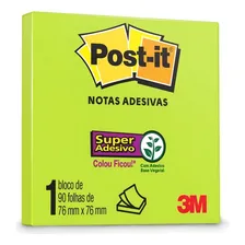 Bloco Post-it 657 76x76 Verde 3m Foto mini 4