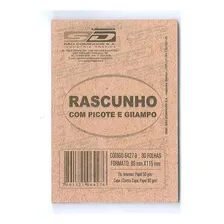 Bloco Rascunho Com Picote 80x115mm 80 Folhas São Domingos Foto mini 1