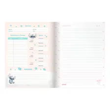 Bloco Refil Caderno Fichário Universitário 80 Folhas Stitch Foto mini  2