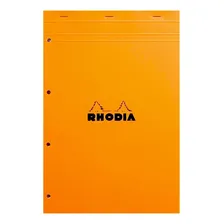 Bloco Rhodia Quadriculado A4 Refil Para Fichário N°20 Foto  mini 1