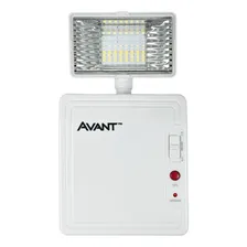 Bloco Saída Luz De Emergência De Led 2w 6000k Branco Avant Foto mini 3