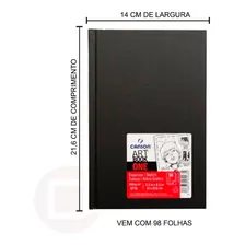 Bloco Sketchbook Canson One 98fls 100g/m2 A5(14,8cmx21cm) Foto mini 3